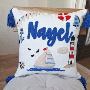 Coussin Marin Personnalisé