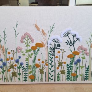 Tableau Brodé Floral